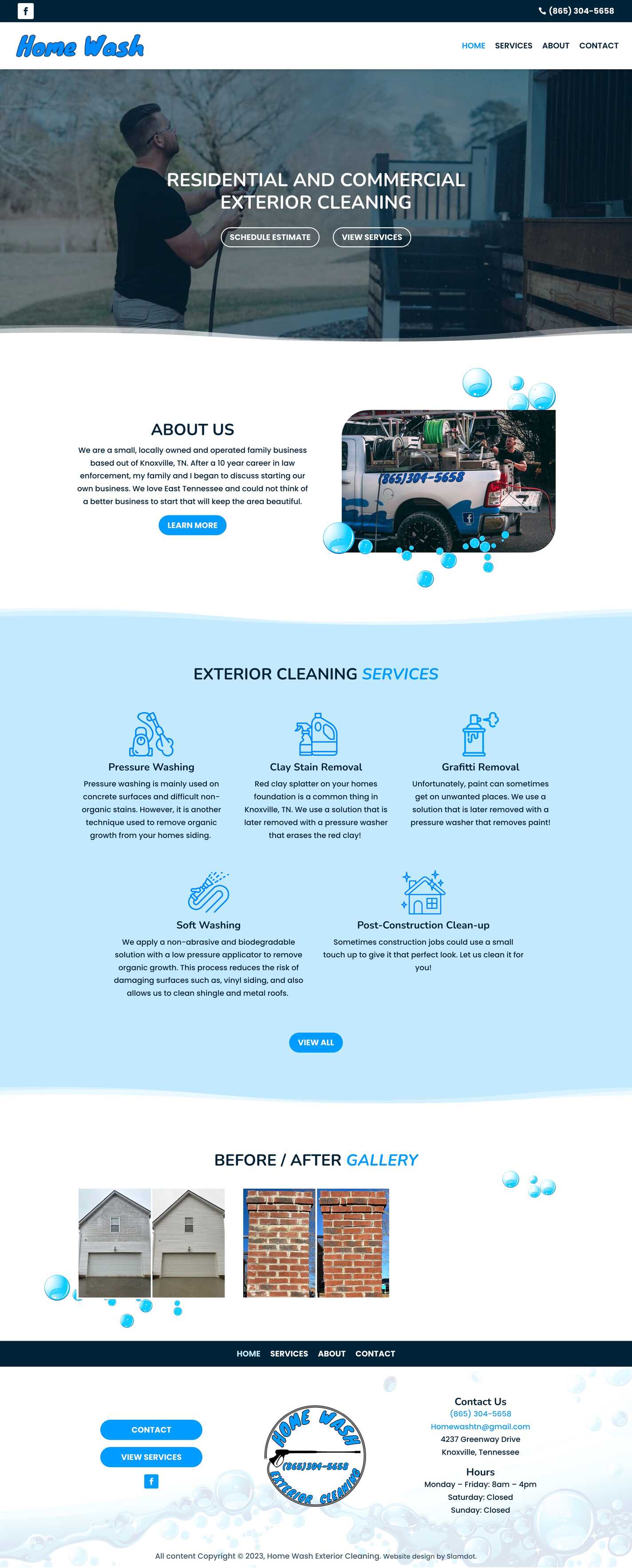 Home Wash Exterior Cleaning